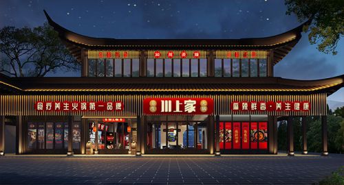 餐廳設(shè)計(jì)不能只做門頭設(shè)計(jì)